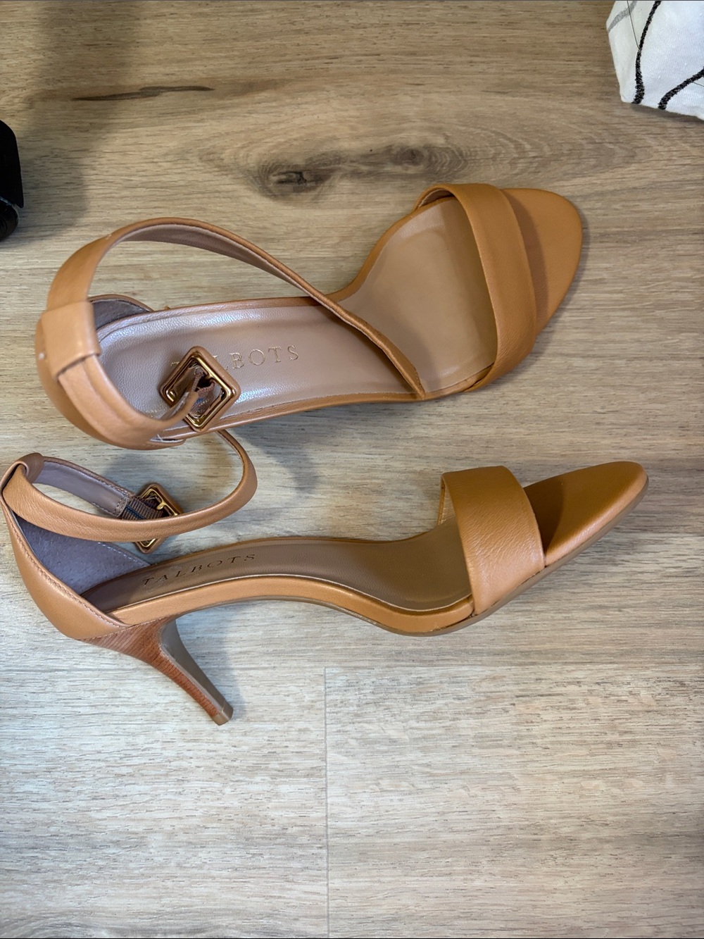 Talbots Heeled Sandals Brown US 6.5
